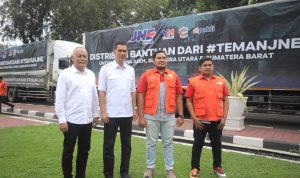 JNE Salurkan 500 Ton Lebih Bantuan Logistik untuk Korban Bencana di Aceh