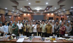 Wagub dan Bupati/Wali Kota se-Aceh Ikuti Rapat Penanganan Bencana Bersama Mendagri