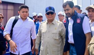 Gubernur dan Wagub Aceh Dampingi Presiden Tinjau Hunian Sementara Korban Bencana di Aceh Tamiang ‎