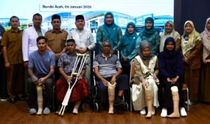 Kak Na: Seluruh Kader TP PKK Aceh Siap Berkolaborasi Salurkan Kaki Palsu