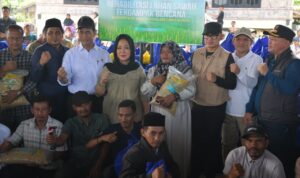 Wagub Aceh Dampingi Menteri Pertanian Pimpin Groundbreaking Rehabilitasi Lahan Sawah Terdampak Bencana di Aceh Utara