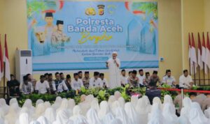Bersama Bhayangkari, Polisi di Banda Aceh Gelar Doa Bersama untuk Korban Banjir