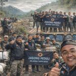 Solidaritas Tanpa Komando, Relawan Jagong Peduli Bangun Jembatan Penyelamat Akses Desa di Aceh Tengah
