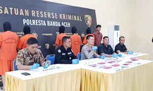 Polresta Banda Aceh Ungkap Sejumlah Kasus Pidana, dari Penipuan Emas hingga Kejahatan Seksual terhadap Anak
