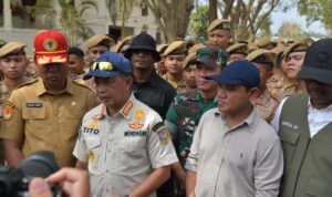 Wagub Aceh Dampingi Mendagri Hadiri Apel Pemulangan Satgas Kemendagri Gelombang I di Aceh Tamiang