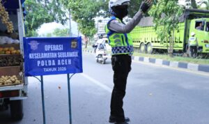 Hari Kedua Operasi Keselamatan Seulawah 2026, Satgas Gakkum Polda Aceh Keluarkan 10 Surat Tilang
