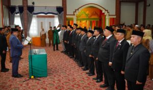 Penyegaran Birokrasi, Bupati TRK Lantik 13 JPT Pratama Nagan Raya