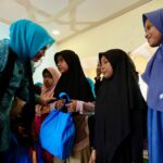 Kak Na Dampingi Ketum TP PKK Pusat Salurkan Bantuan ke Gampong Pante Baroe Kumbang