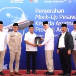 Wagub Aceh Resmikan Simulasi Pesawat dan Gedung Baru Asrama Haji, Kenang Sejarah RI-001