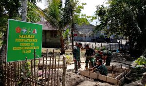 Tingkatkan Standar Kesehatan, TMMD Ke-127 Kodim 0116/Nagan Raya Bangun Fasilitas Sanitasi Layak