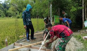 TMMD Ke-127 Bangun 5 Titik TMAB di Beutong, Akses Air Bersih Segera Hadir untuk Warga