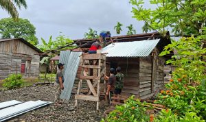 Wujudkan Pemerataan Kesejahteraan, TMMD Ke-127 Kodim 0116/Nagan Raya Pacu Pembangunan Rumah Layak Huni
