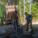 Akses Air Bersih Jadi Prioritas, Satgas TMMD Ke-127 Kodim 0116/Nagan Raya Percepat Pembangunan Bak Penampungan