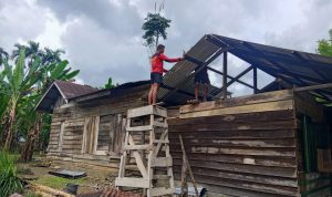 Wujudkan Pemerataan Kesejahteraan, TMMD Ke-127 Kodim 0116/Nagan Raya Pacu Rehabilitasi Rumah Layak Huni