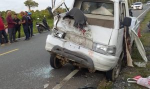 Tabrakan Beruntun di Jalan Lintas Calang Melibatkan Empat Kendaraan, Arus Lalu Lintas Sempat Tersendat