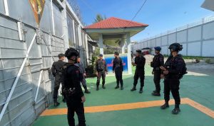Perkuat Keamanan Objek Vital, Brimob Batalyon C Pelopor Gelar Patroli di Lapas Meulaboh