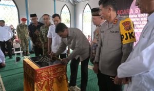 Wagub Aceh Dampingi Menko Polkam Resmikan 104 Unit Hunian Tetap bagi Korban Bencana di Aceh Utara