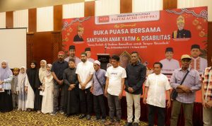Gubernur Aceh Muzakir Manaf Buka Puasa Bersama dan Santuni Anak Yatim serta Penyandang Disabilitas