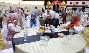 Gelar Halalbihalal di Anjong Mon Mata, Marlina Muzakir Ajak Masyarakat Pererat Ukhuwah dan Kepedulian Sosial