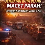 Sempat Mengular 4 Kilometer, Arus Balik di Jembatan Bailey Kuta Blang Kini Berangsur Normal