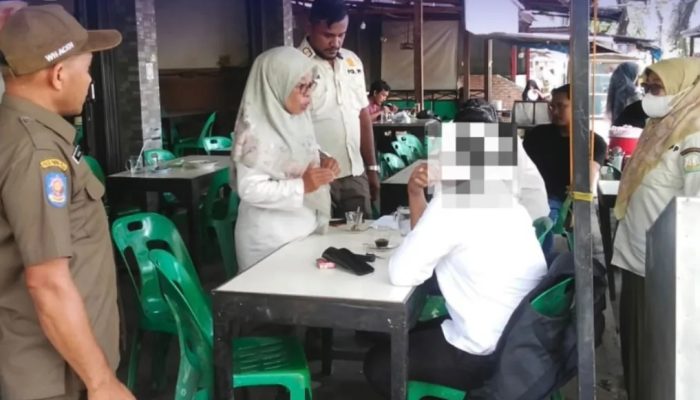 Nongkrong di Warkop Saat Jam Kerja, Dua ASN Terjaring Razia Satpol PP dan WH Aceh