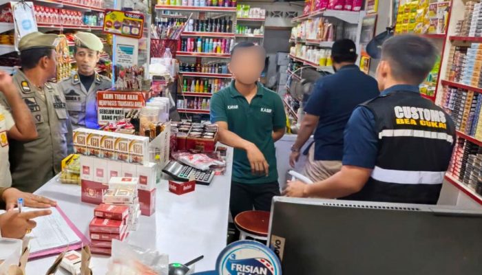 Sinergi Satpol PP WH Aceh dan Bea Cukai: 42.018 Batang Rokok Ilegal Disita di Aceh Tenggara