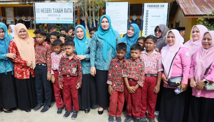 Pulihkan Semangat Pascabanjir, Bunda Guru Aceh Sambangi SD Negeri Tanah Rata
