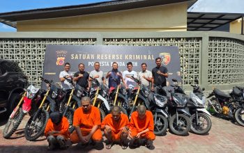 Jadi Penadah Motor Curian, Pasangan Suami Istri di Banda Aceh Diringkus Polisi