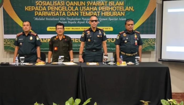 Perkuat Kepatuhan Qanun, Satpol PP dan WH Aceh Edukasi Pelaku Wisata di Aceh Barat