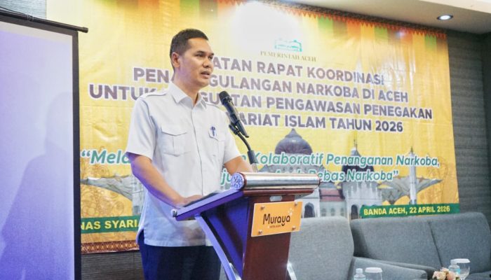 Aceh Darurat Narkoba, Sekda Tekankan Sinergi Lintas Sektor dalam Rakor Penanggulangan 2026