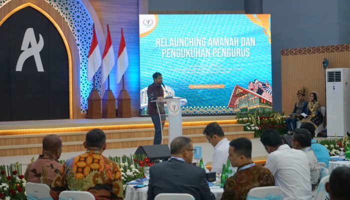 Hadiri Relaunching AMANAH, Gubernur Muzakir Manaf Tekankan Peran Strategis Pemuda dalam Pembangunan Aceh