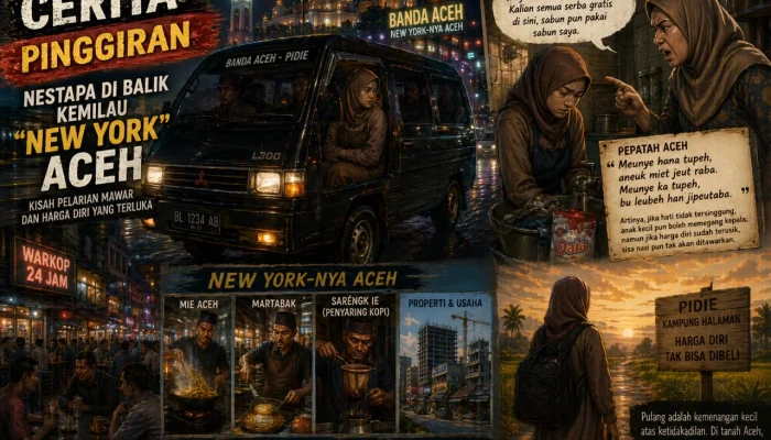 Nestapa di Balik Kemilau “New York” Aceh: Kisah Pelarian Mawar dan Harga Diri yang Terluka