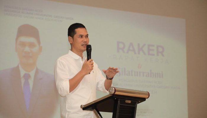 Sekda Aceh Buka Raker Kagama, Tekankan Peran Strategis Alumni dalam Pembangunan