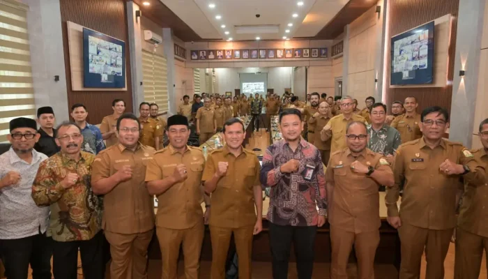Buka Rakor Bersama KPK, Wagub Fadhlullah Dorong Tata Kelola Pemerintahan Aceh yang Bersih