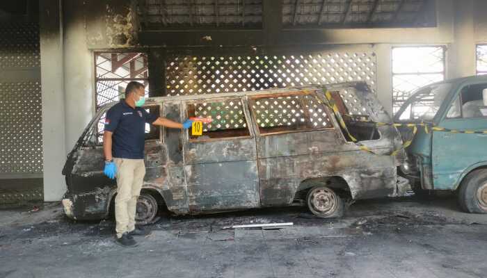 Polresta Banda Aceh Selidiki Motif Kebakaran di Fakultas Pertanian USK