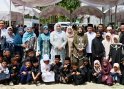 Pertama Kali dalam Sejarah, Istri Gubernur Aceh Gelar Open House Idul Adha di Pedalaman Aceh Barat