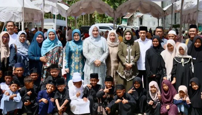 Pertama Kali dalam Sejarah, Istri Gubernur Aceh Gelar Open House Idul Adha di Pedalaman Aceh Barat