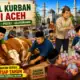 Tanda pengorbanan Idul Adha di Aceh dengan pembagian daging kurban dan kebersamaan masyarakat.