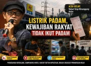 Ketika Listrik Padam, Kewajiban Rakyat Tidak Ikut Padam
