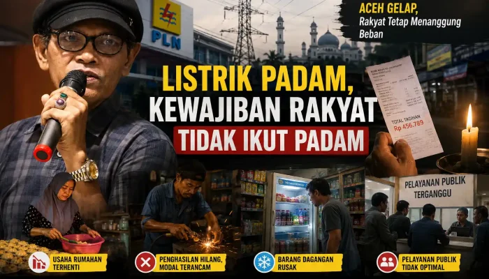 Ketika Listrik Padam, Kewajiban Rakyat Tidak Ikut Padam