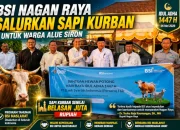 Sambut Iduladha 1447 H, BSI Nagan Raya Salurkan Sapi Kurban untuk Warga Alue Siron