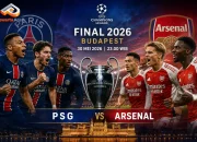 Final Liga Champions: Susunan Pemain Resmi PSG vs Arsenal