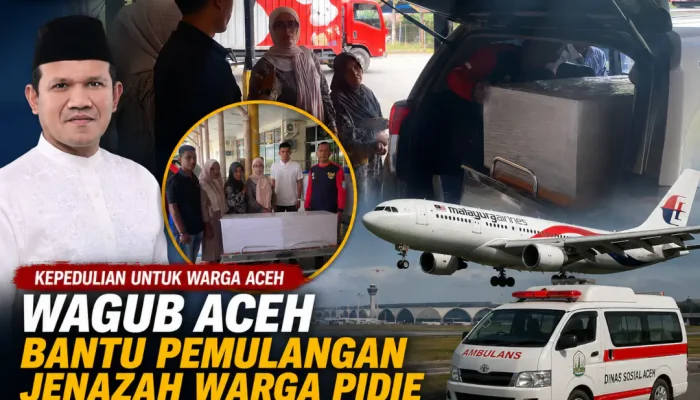 Wagub Fadhlullah Bantu Pulangkan Jenazah Warga Pidie dari Malaysia