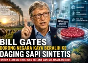 Bill Gates: Negara Kaya Wajib Beralih ke Daging Sapi Sintetis