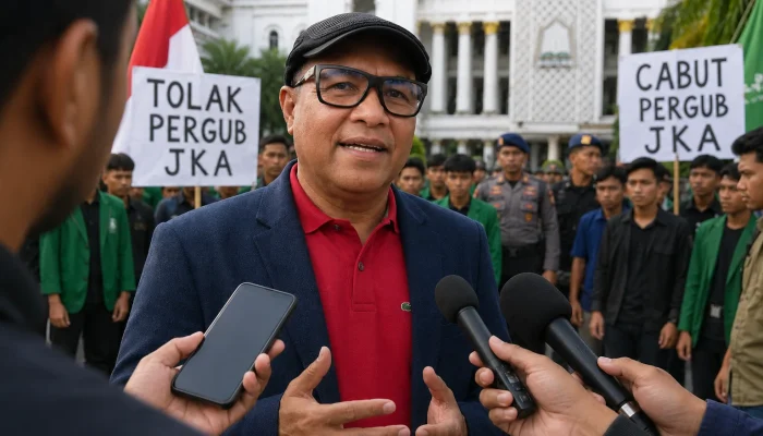 Jubir Pemerintah Aceh Sebut Mahasiswa Penolak Pergub JKA Enggan Berdialog