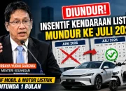 Menkeu Purbaya Tunda Insentif Kendaraan Listrik hingga Juli 2026