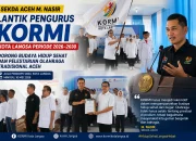 Lantik Pengurus KORMI Langsa, Sekda Aceh Tekankan Pentingnya Melawan Pola Hidup Sedentari