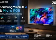 Samsung Hadirkan TV Micro RGB Pertama di Dunia dengan Vision AI