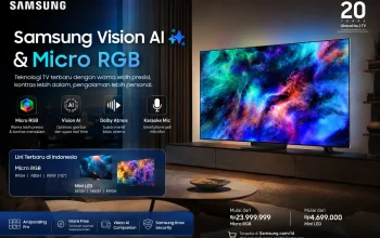 Samsung Hadirkan TV Micro RGB Pertama di Dunia dengan Vision AI