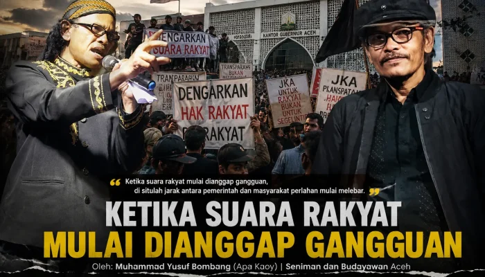 Ketika Suara Rakyat Mulai Dianggap Gangguan   